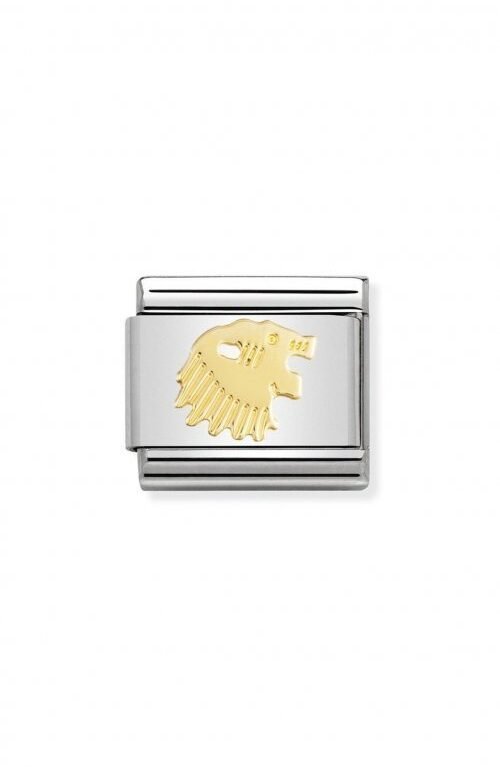 Nomination Composable Link Λέων χρυσό 18Κ 030104 05