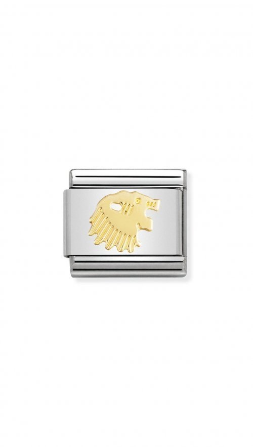 Nomination Composable Link Λέων χρυσό 18Κ 030104 05