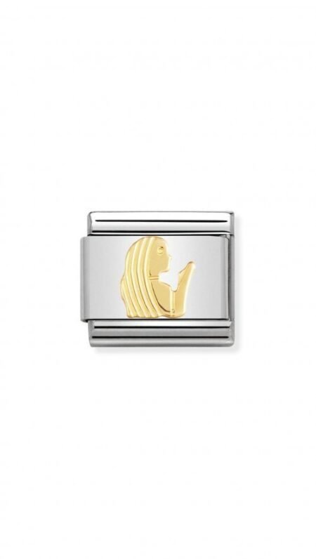 Nomination Composable Link Παρθένος χρυσό 18Κ 030104 06
