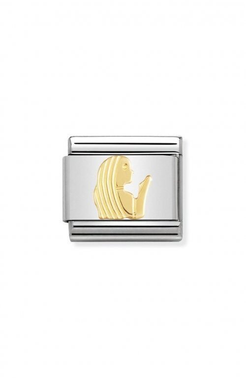 Nomination Composable Link Παρθένος χρυσό 18Κ 030104 06