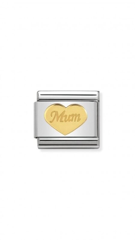 Nomination Composable Link "MUM" χρυσό 18Κ 030162 37