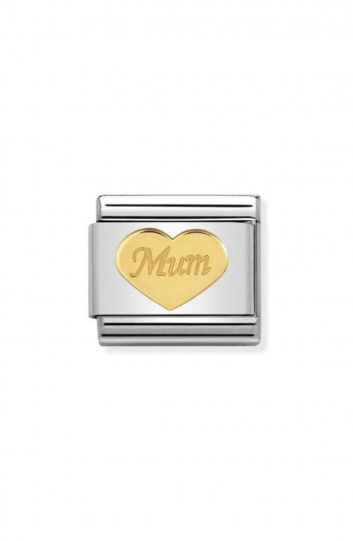 Nomination Composable Link "MUM" χρυσό 18Κ 030162 37