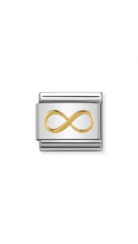 Nomination Composable Link Άπειρο χρυσό 18Κ 030162 41