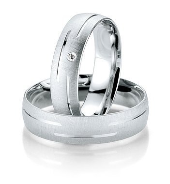 8k -white wedding rings with Breuning diamonds 070410