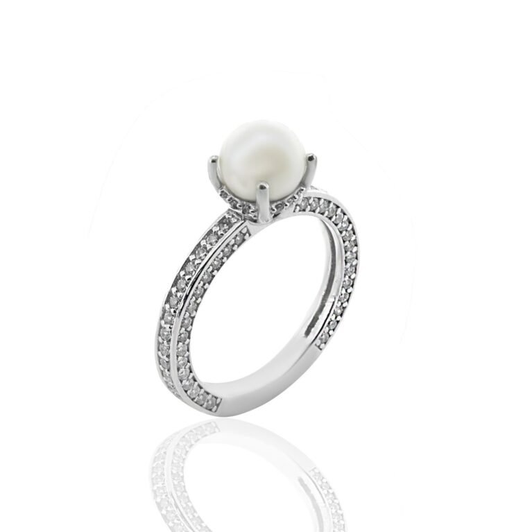 Vartan Ring White Gold 14k V11076