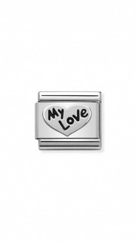 Nomination Composable Link καρδιά "My Love" 330101 09