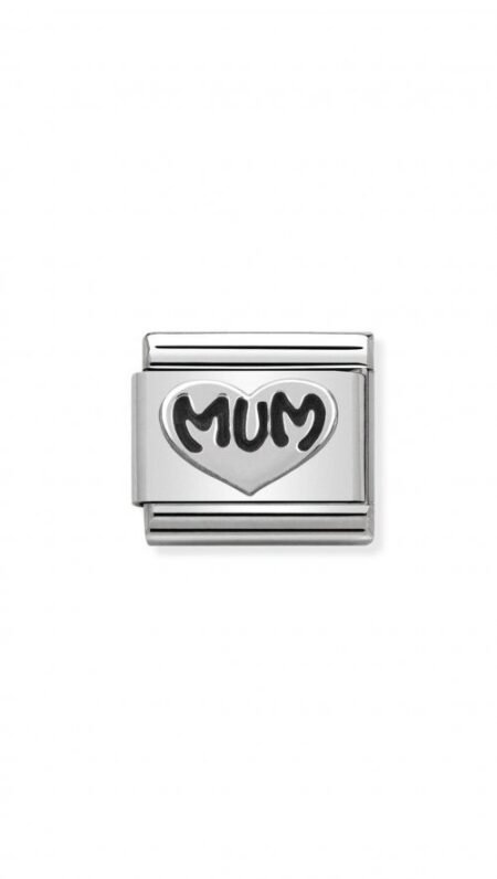 Nomination Composable Link καρδιά "MUM" 330101 10