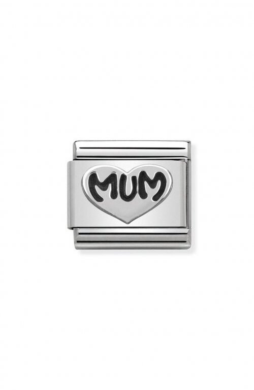 Nomination Composable Link καρδιά "MUM" 330101 10