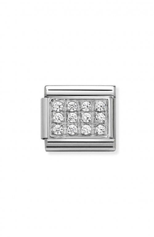 Nomination Composable Link with Zircon 330307 01