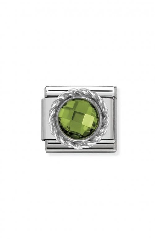 Nomination Composable Link with Zircon 330601 004