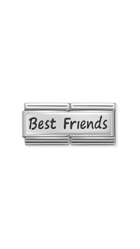 Nomination Composable Double Link "Best Friends" 330710 03