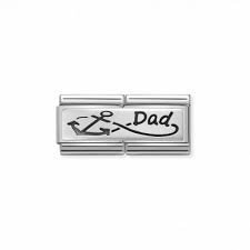 Nomination Composable Double Link "DAD" 330710 04