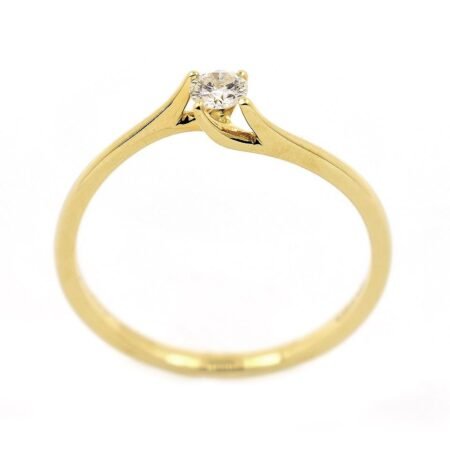 18k Gold Ring with Breuning Diamond 41/83150