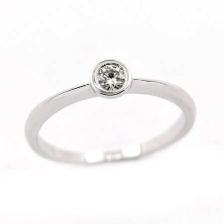 Δαχτυλίδι 18k Λευκόχρυσο με Διαμάντι BREUNING 41/85128W
