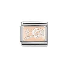 Nomination composable link rose pink gold 9K 430101 13