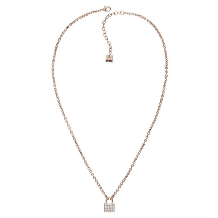 Κολιε DKNY Small Crystal Padlock 5520106