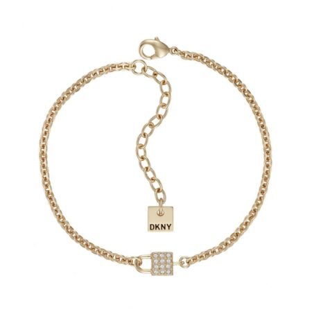 Βραχιολι DNKY Small Pave Lock 5520113