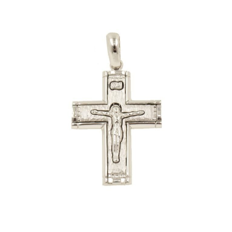 Σταυρός 14K Λευκόχρυσο 6687