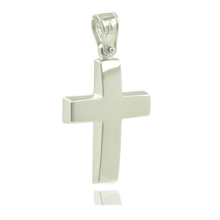 Σταυρός 14K Λευκόχρυσο 7686