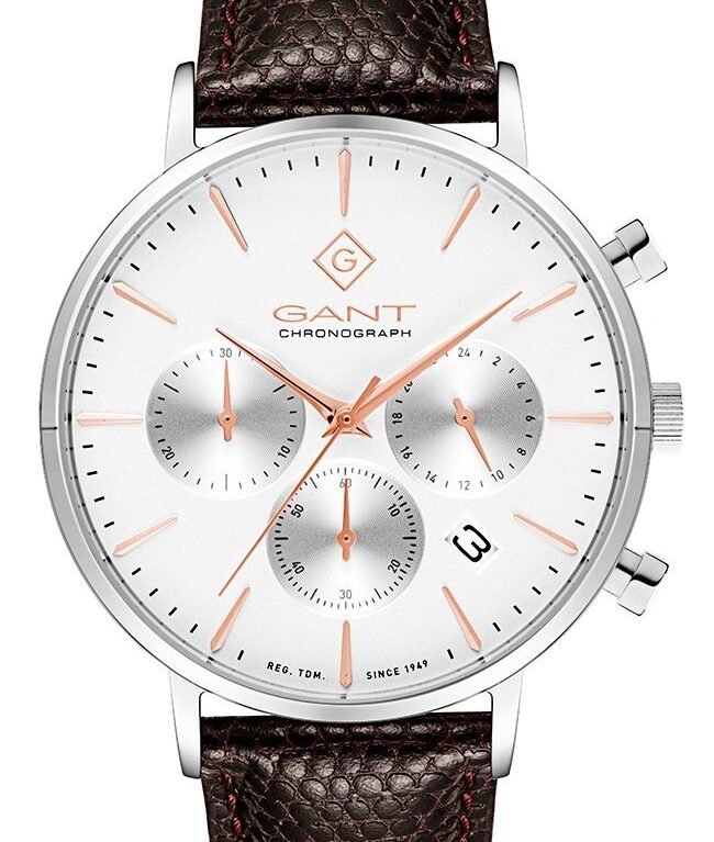 Gant Park Avenue Brown Leather Chronograph