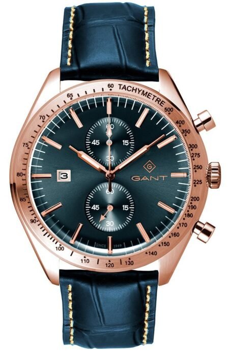 Gant Northampton Blue Leather Chronograph