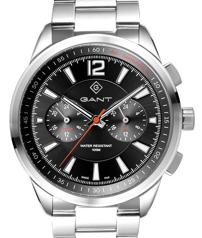 GANT Walworth Silver Stainless Steel Multifunction