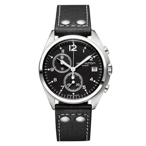 Hamilton Mens Khaky Pilot Pioneer H76512733