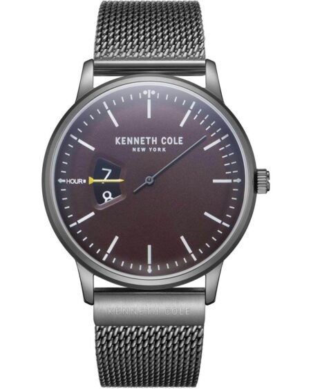 KENNETH COLE Modern Classic Grey Stainless Steel Bracelet KCWGH2221103