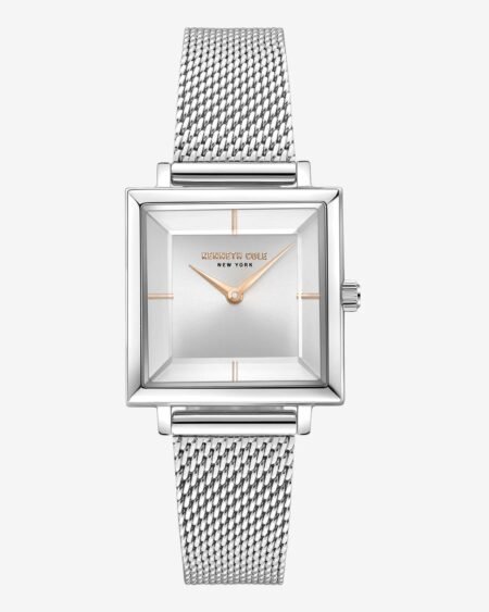 KENNETH COLE Modern Classic Silver Stainless Steel Bracelet KCWLG0026501
