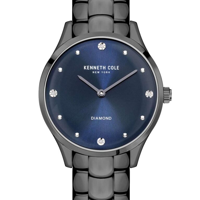 KENNETH COLE Diamonds Black Stainless Steel Bracelet KCWLG2125902