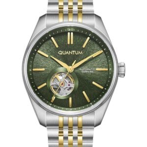 QUANTUM Q-Master Automatic Two Tone Metallic Bracelet QMG1207.270