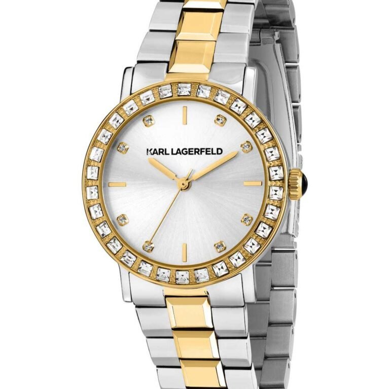Ρολόι KARL LAGERFELD Crystals Two Tone Stainless Steel Bracelet