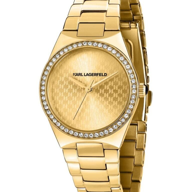 Ρολόι KARL LAGERFELD Hamburg Crystals Gold Stainless Steel Bracelet R0553105507