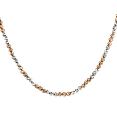 Vartan Neckless Rose & White Gold 14k V11079