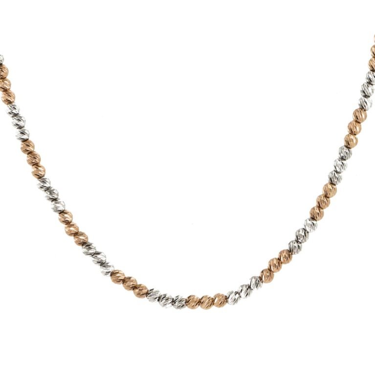 Vartan Neckless Rose & White Gold 14k V11079
