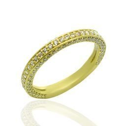 14k Gold Ring with Zircon V19190Y