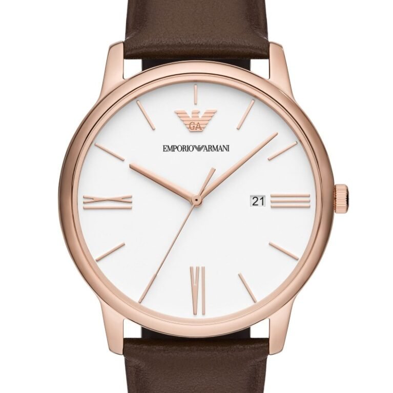 Emporio Armani Ρολόι Classics AR11572 Καφέ