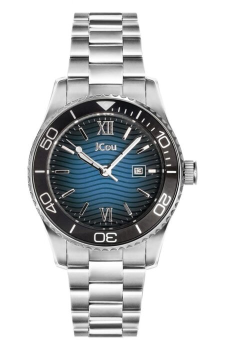 JCOU Nerina Silver Stainless Steel Bracelet JU19073-2