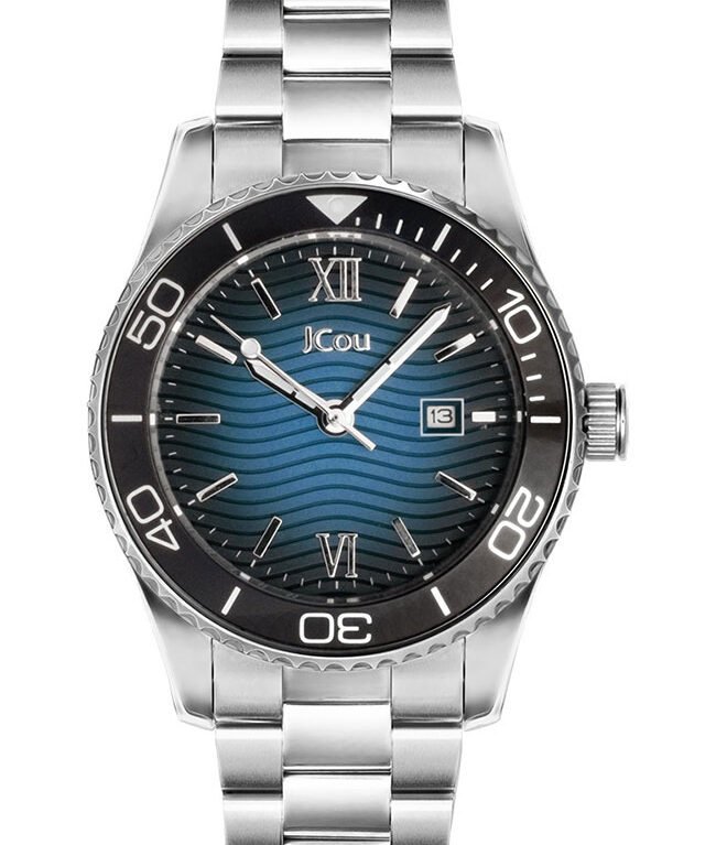 JCOU Nerina Silver Stainless Steel Bracelet JU19073-2