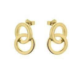 Li La Lo Gold Plated Silver 925 Earrings SAS6118