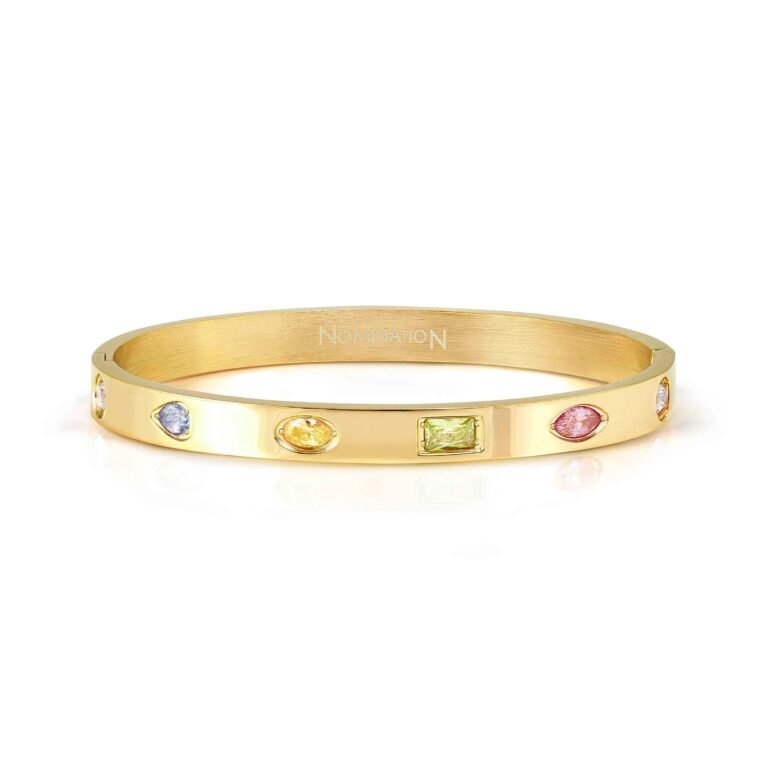Nomination Βραχιόλι Pretty Bangles Satinshine Χρυσό Multicolour (L)