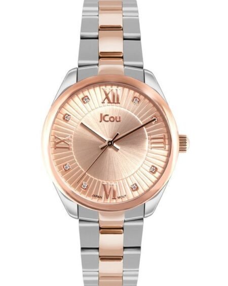 Ρολόι JCOU Queen's Mid II Crystals JU18007-4A