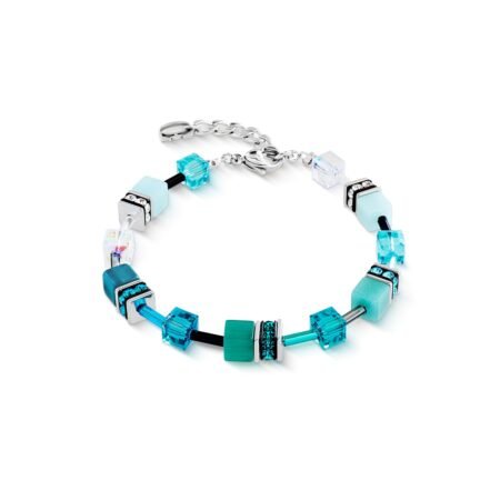 Coeur de Lion Βραχιόλι GeoCUBE Iconic Ασημί Teal
