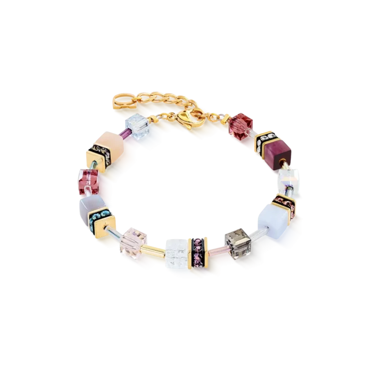 Coeur de Lion GeoCUBE Iconic Precious Bracelet Golden Blush