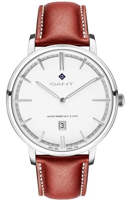 GANT Naples Brown Leather Strap