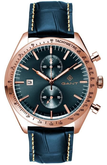 GANT Northampton Blue Leather Chronograph