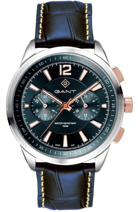 GANT Walworth Blue Leather Multifunction