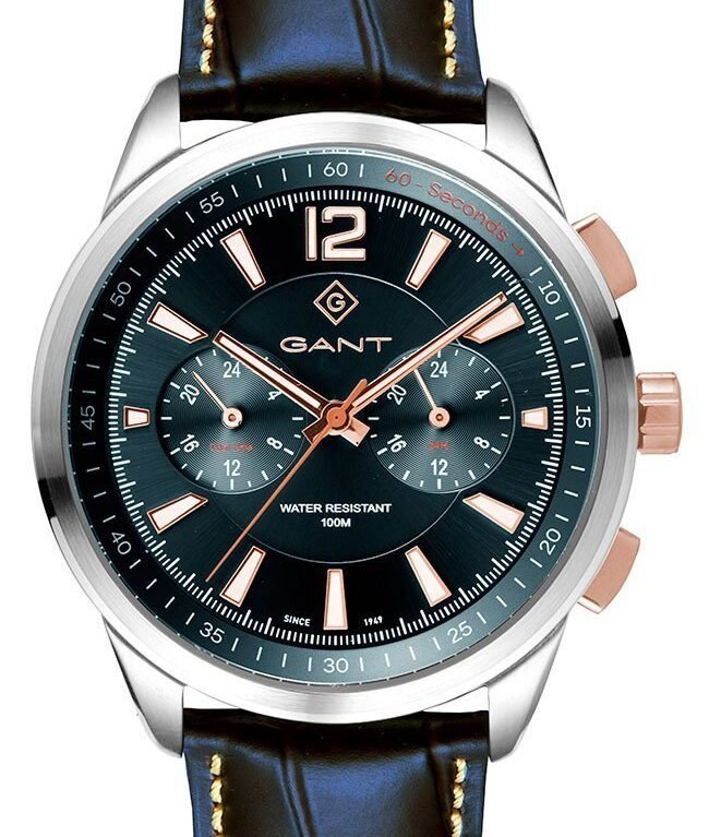 GANT Walworth Blue Leather Multifunction