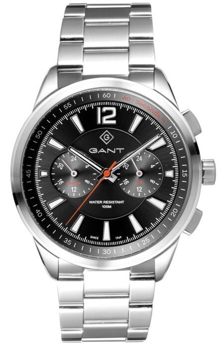 GANT Walworth Silver Stainless Steel Multifunction