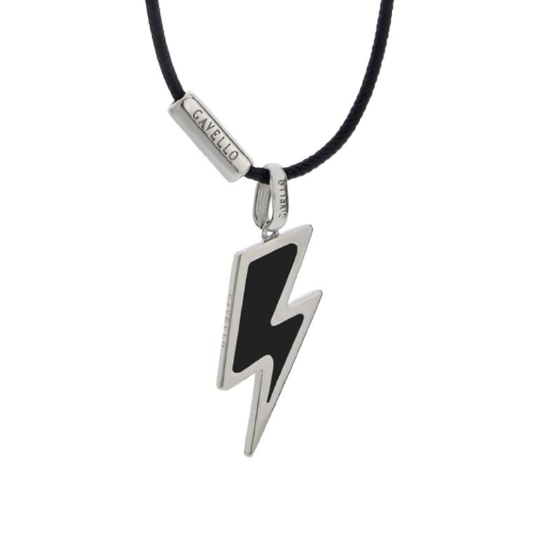 My Gavello Flash Necklace with black essenza (large)